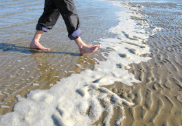 Mit dem Meer spazieren gehen © Sebastian Gräfe